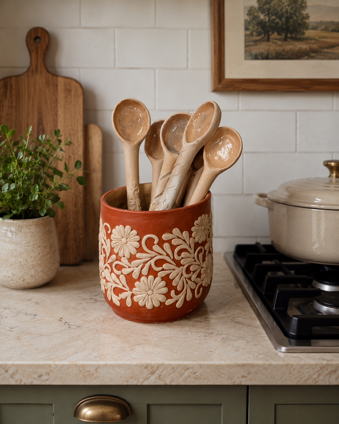 Bordado Spoon holder