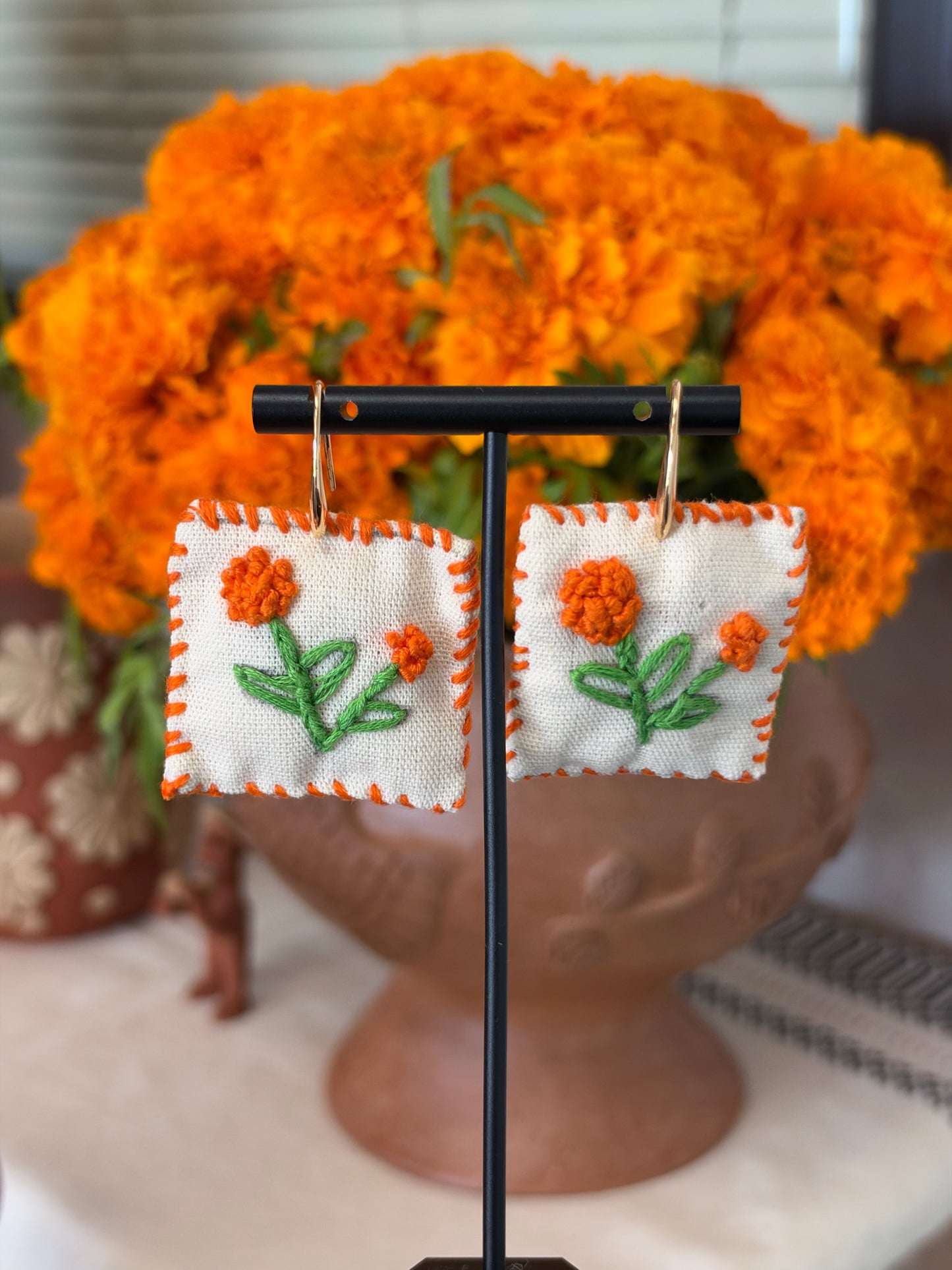 Cempasuchil Earrings