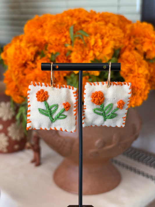 Cempasuchil Earrings