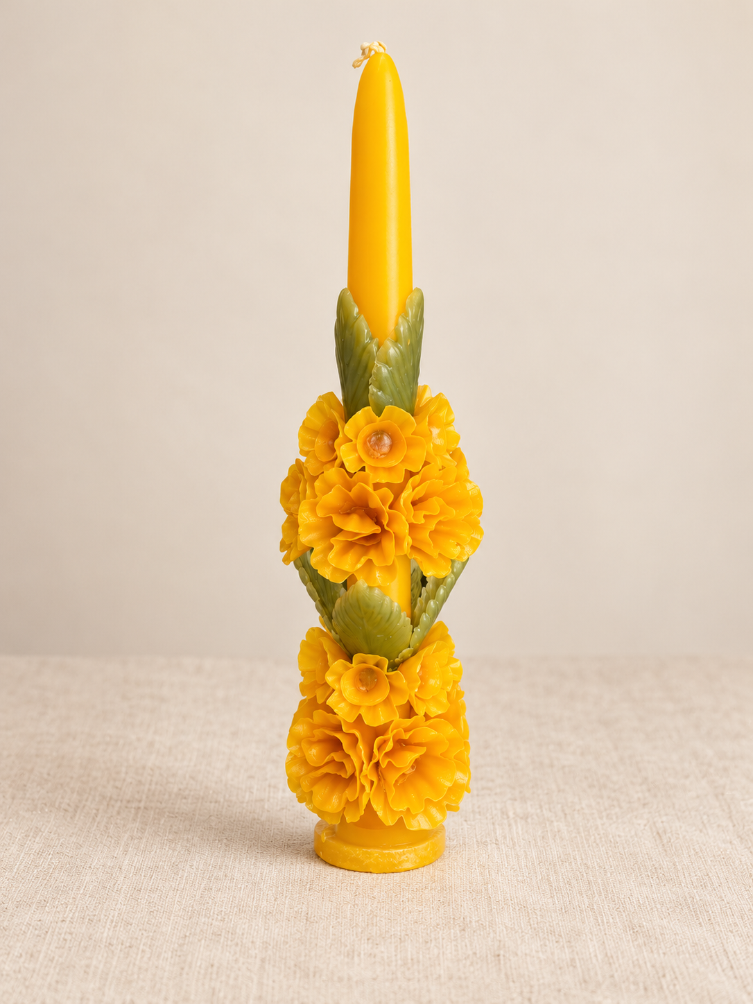 Yellow Candle 11.5”