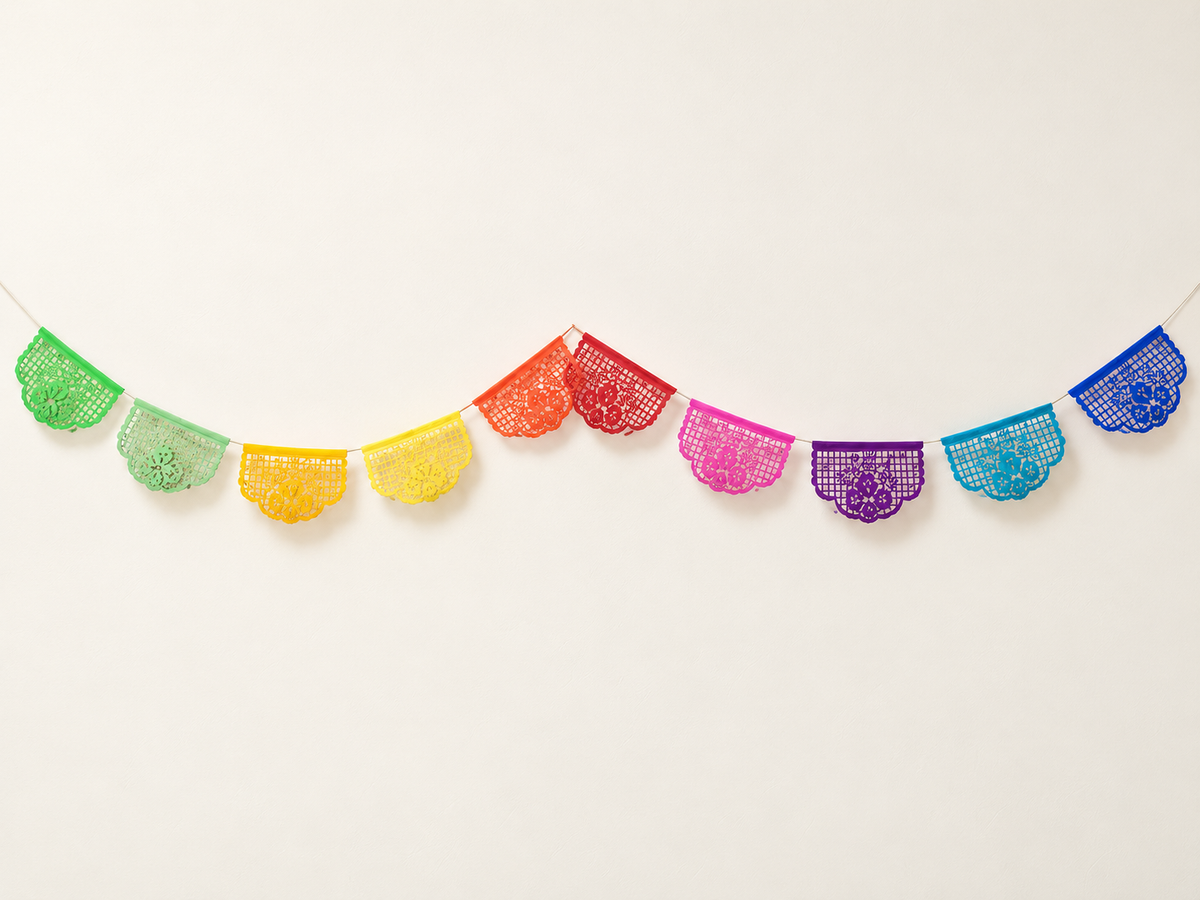 Papel Picado de Flor