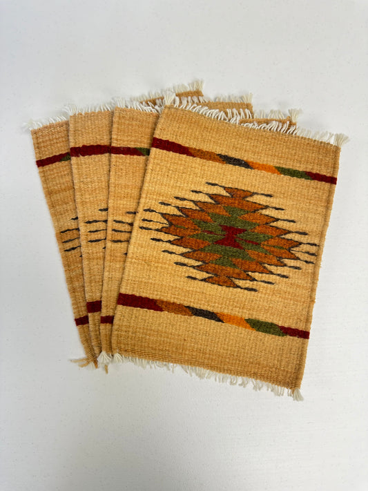 "Graciela" Wool Coaster/Tapetitos