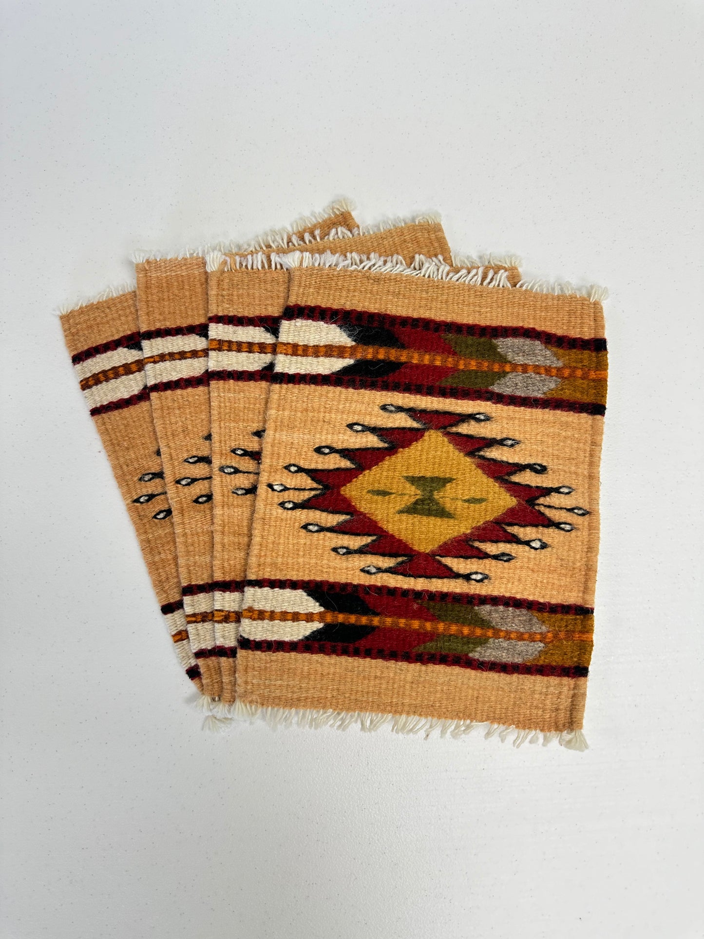 "Abagail" Wool Coaster/Tapetitos