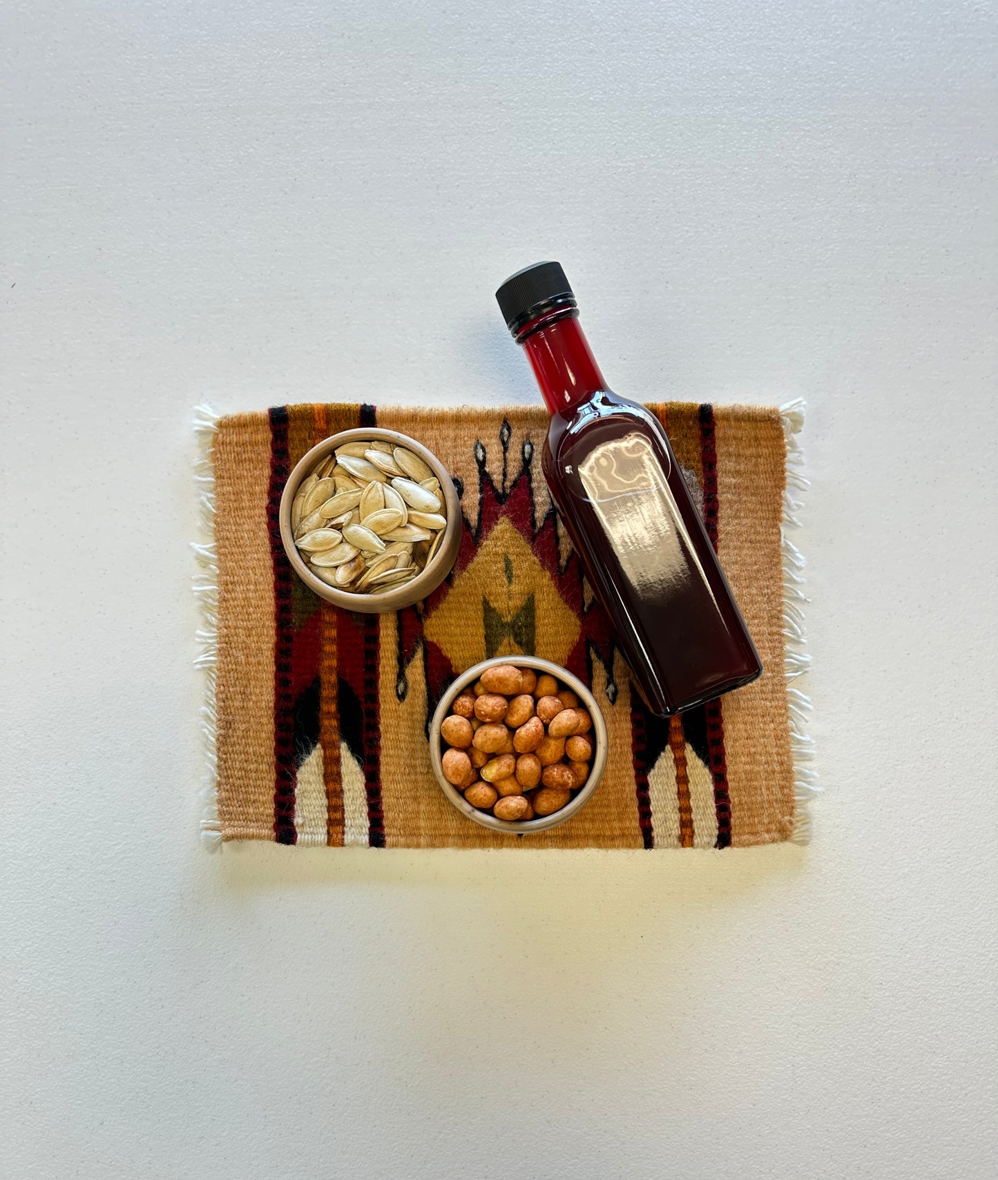 "Abagail" Wool Coaster/Tapetitos