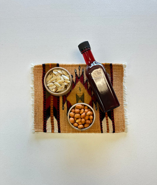 "Abagail" Wool Coaster/Tapetitos