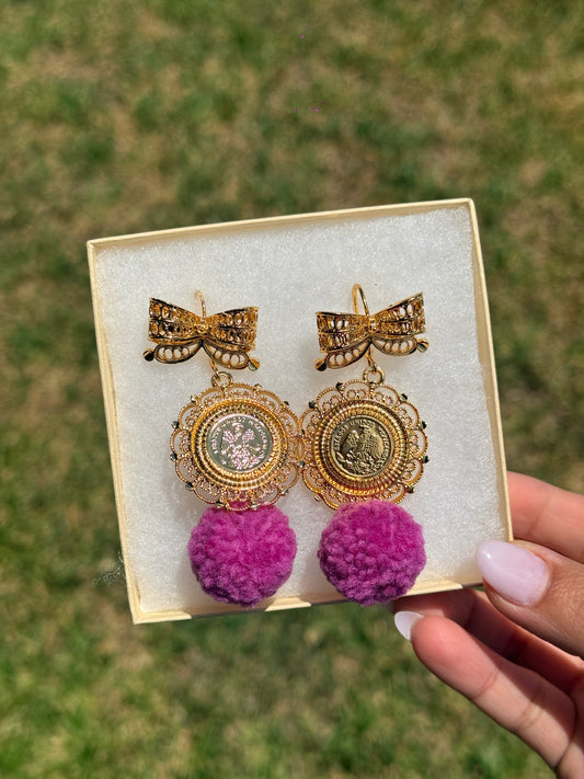 "Fuschia" Earrings