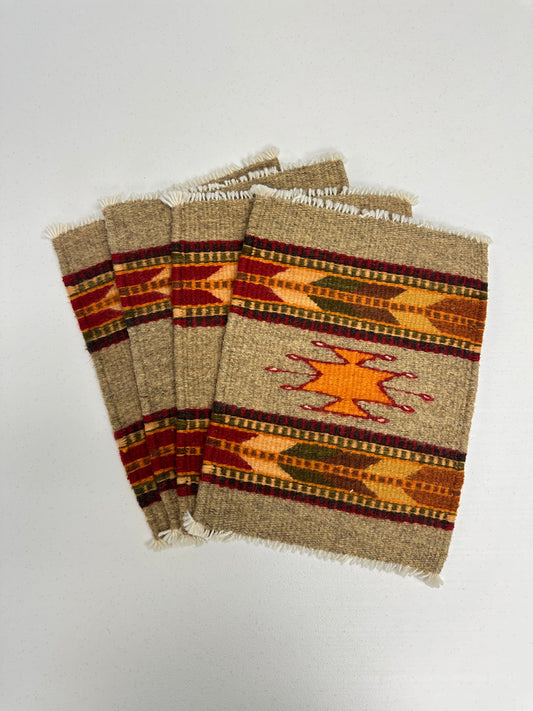 "Yamileth" Wool Coaster/Tapetitos
