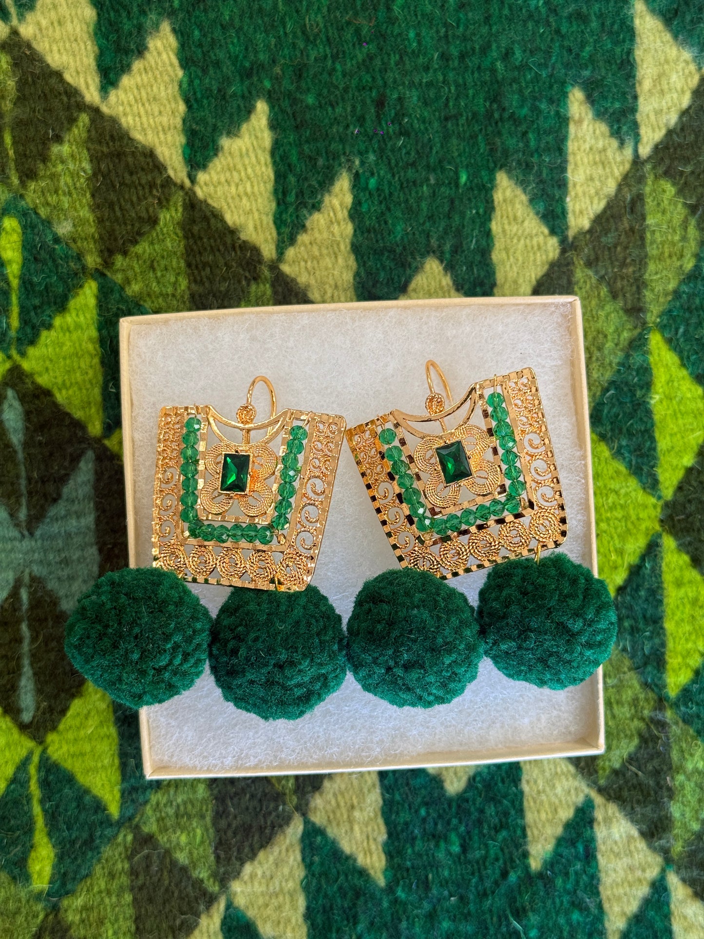 "Graciela" Huipil Earrings