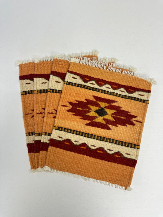 "Evelina" Wool Coaster/Tapetitos