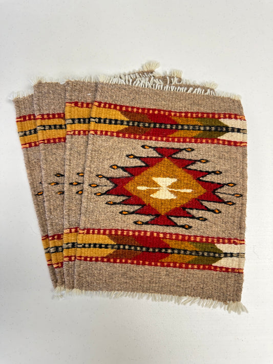 "Adaline" Wool Coaster/Tapetitos