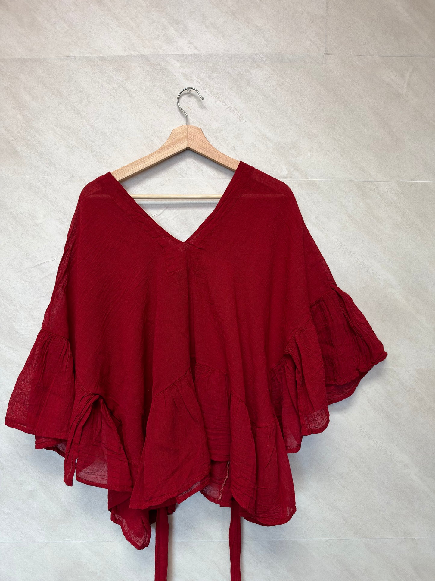 Red Blouse (One Size)