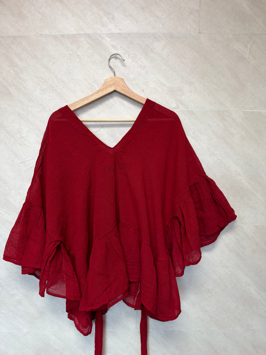 Red Blouse (One Size)