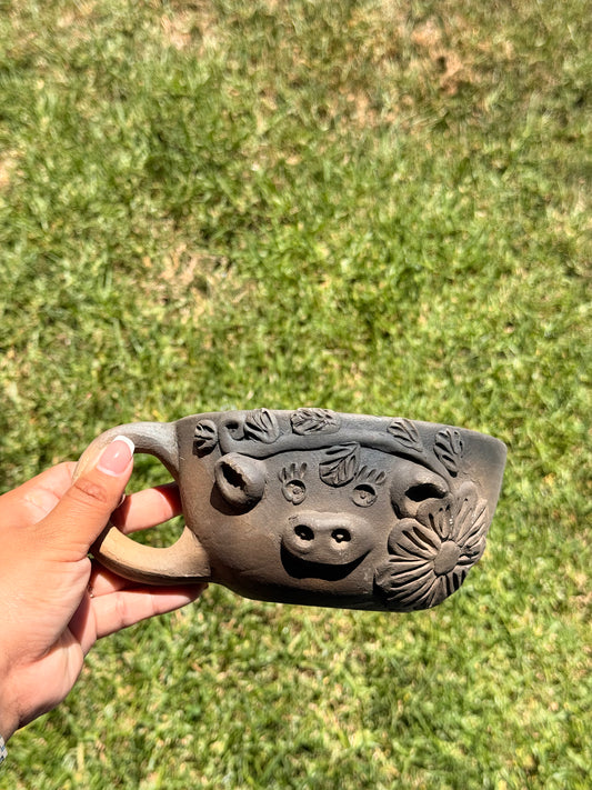 "Abril" Piggy Jumbo Mug