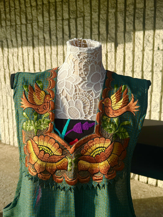 Birdie Flower Mandil/Apron 3XL