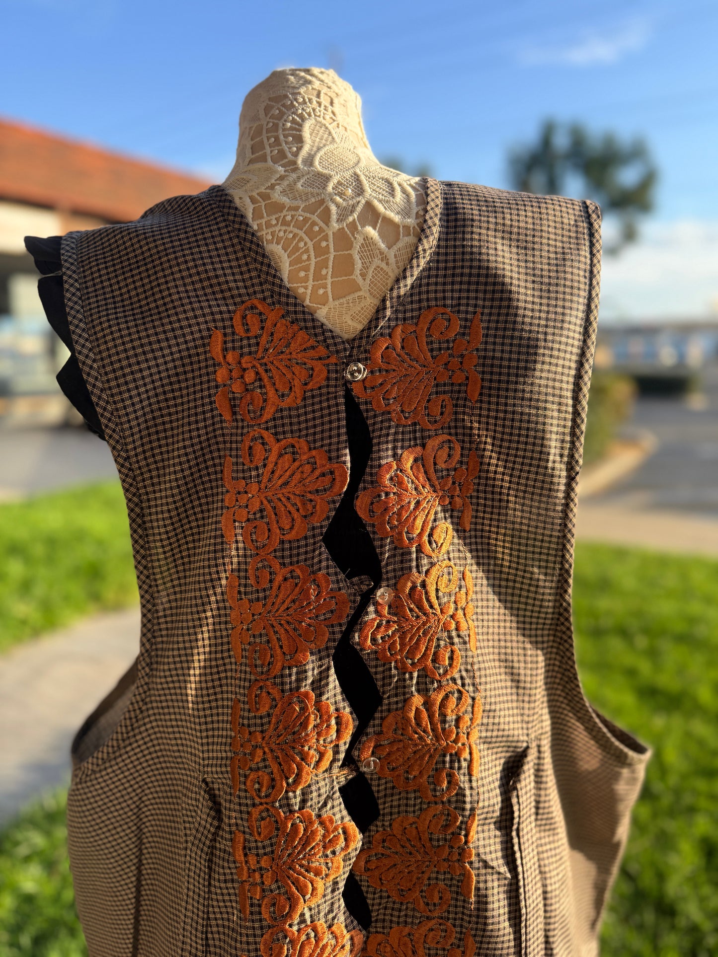 Peacock Apron/Mnadil 3XL