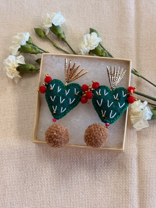Nopal Earrings