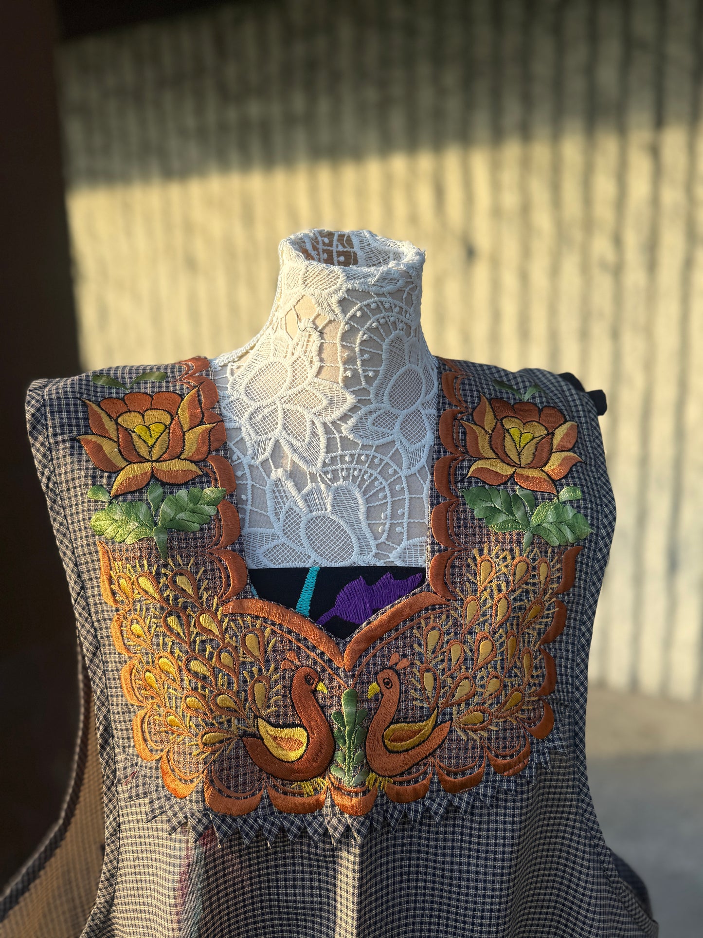 Peacock Apron/Mnadil 3XL