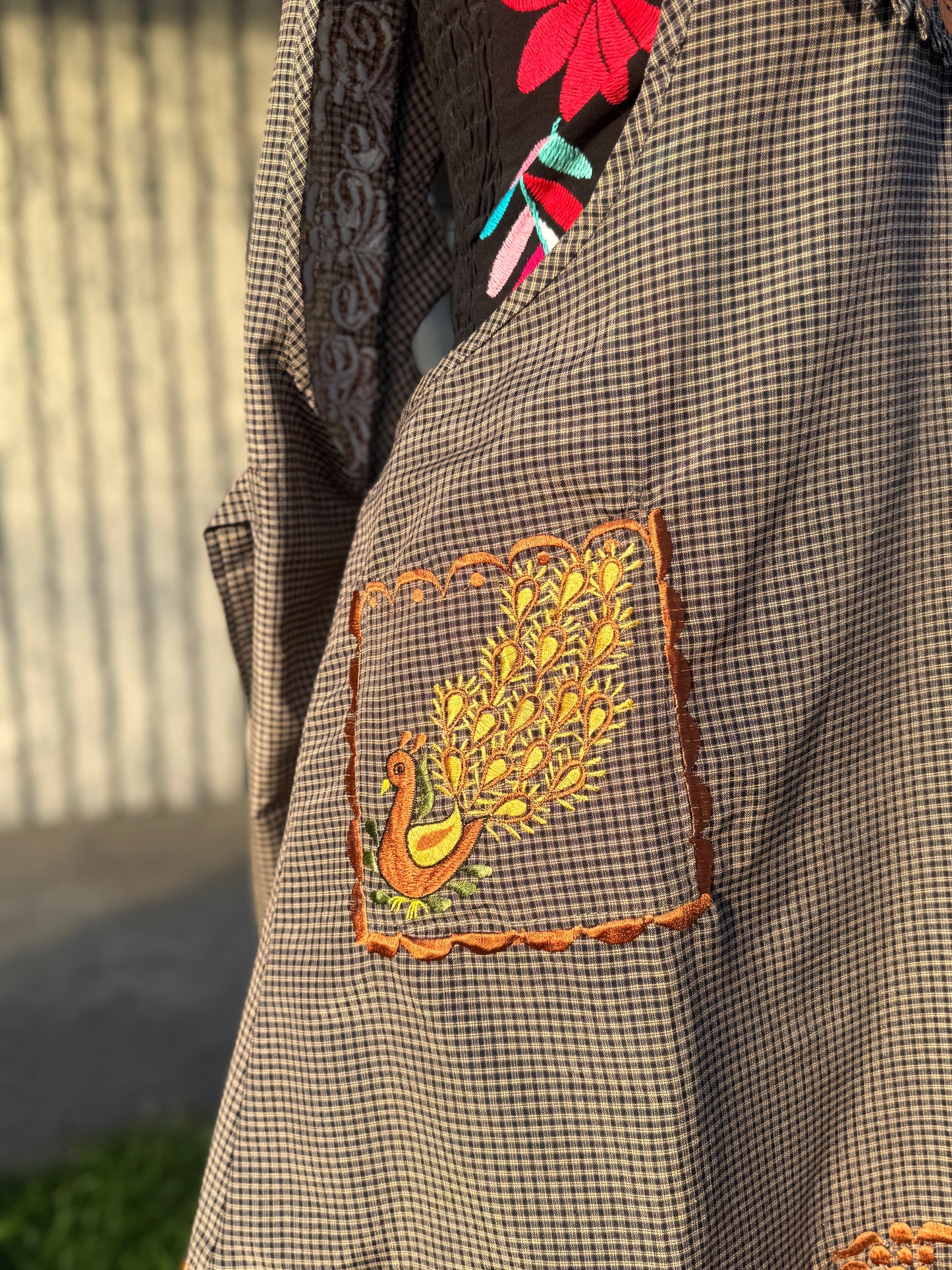 Peacock Apron/Mnadil 3XL