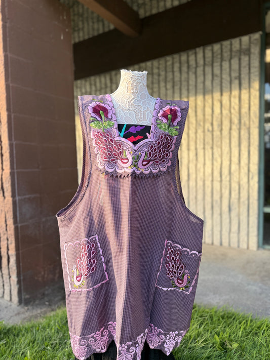 Alcatraz y Pavoreal Apron/Mandil 3XL