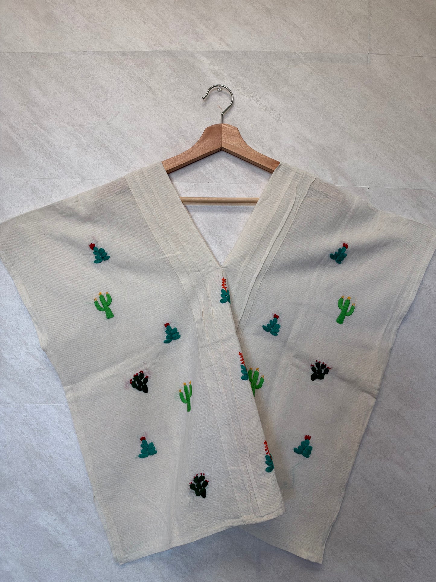 Cactus Blouse White L/XL