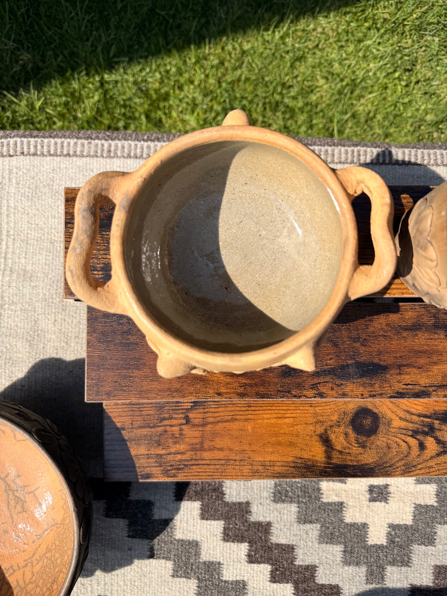 "Sara" Natural Piggy Cazuela