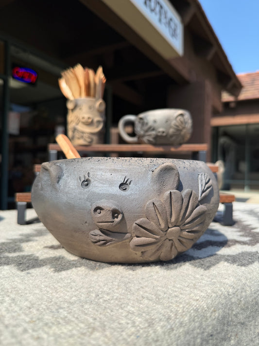 "Graciela" Piggy Bowl 7''