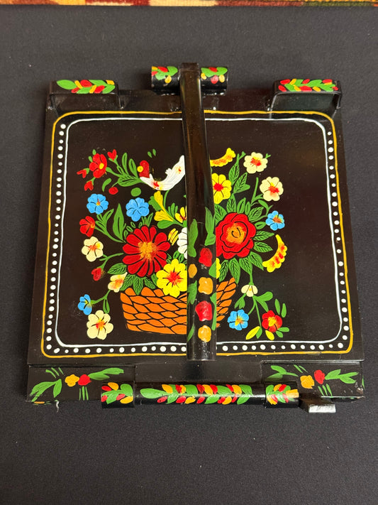 Black Floral New Design Tortilla Press 11.5'' (Shipping Included)