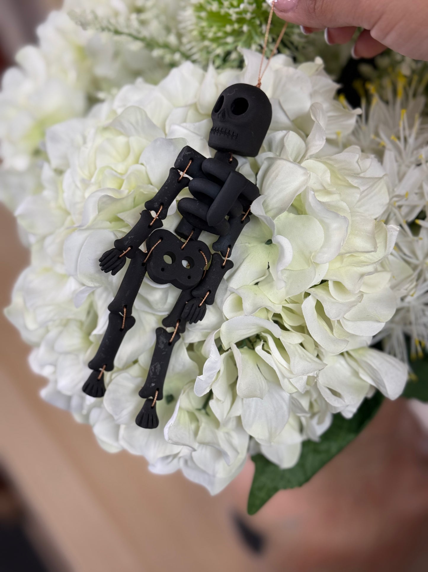 Mini catrin skeleton ahumado
