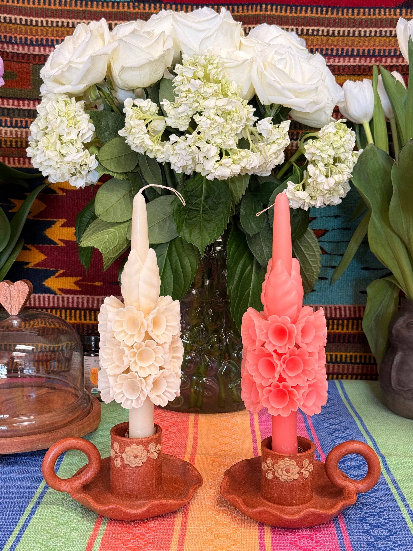 Candil Salmon Vela/ Candle