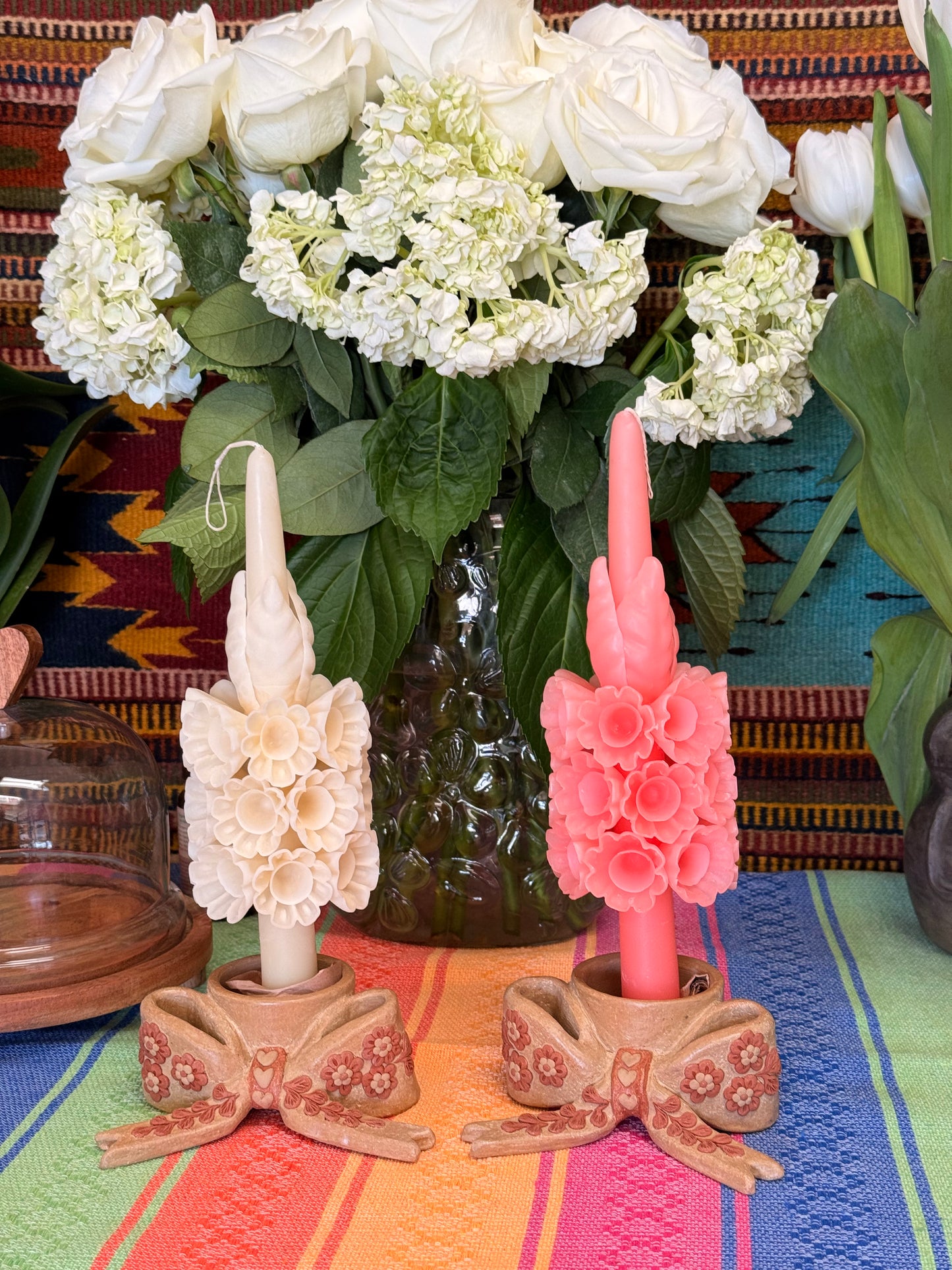 Candil Salmon Vela/ Candle