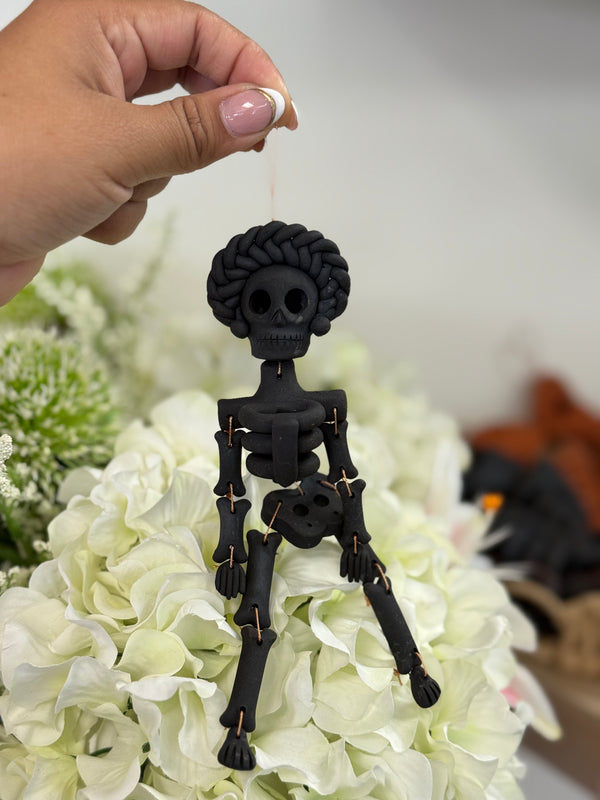 Mini catrina/frida skeleton ahumado