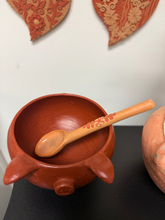 Piggy with spoon set