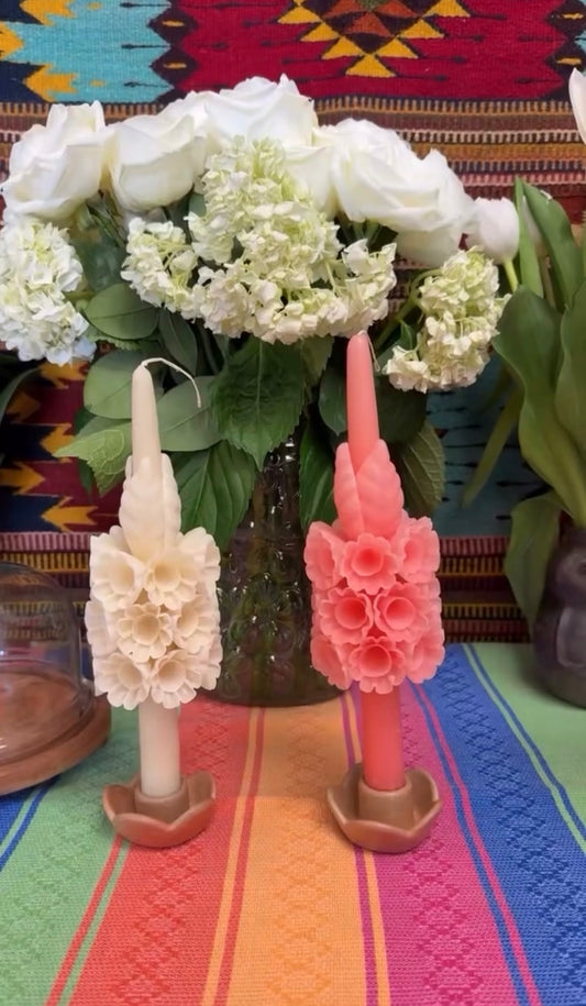 Candil Salmon Vela/ Candle