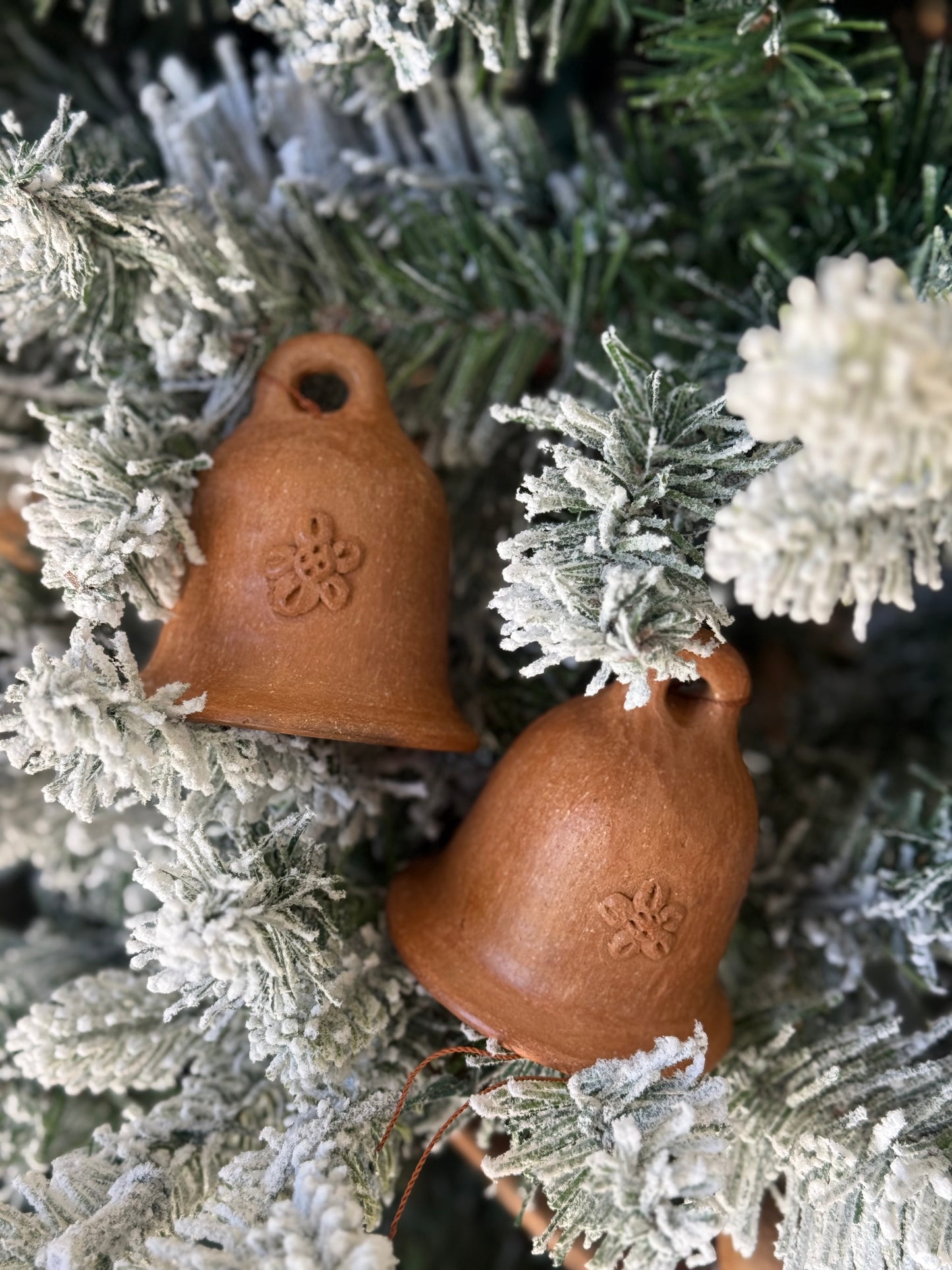 Pack of 2 bells ornament