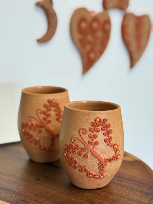 Butterfly tumbler