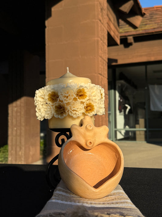 "Letty" Natural Heart Mug