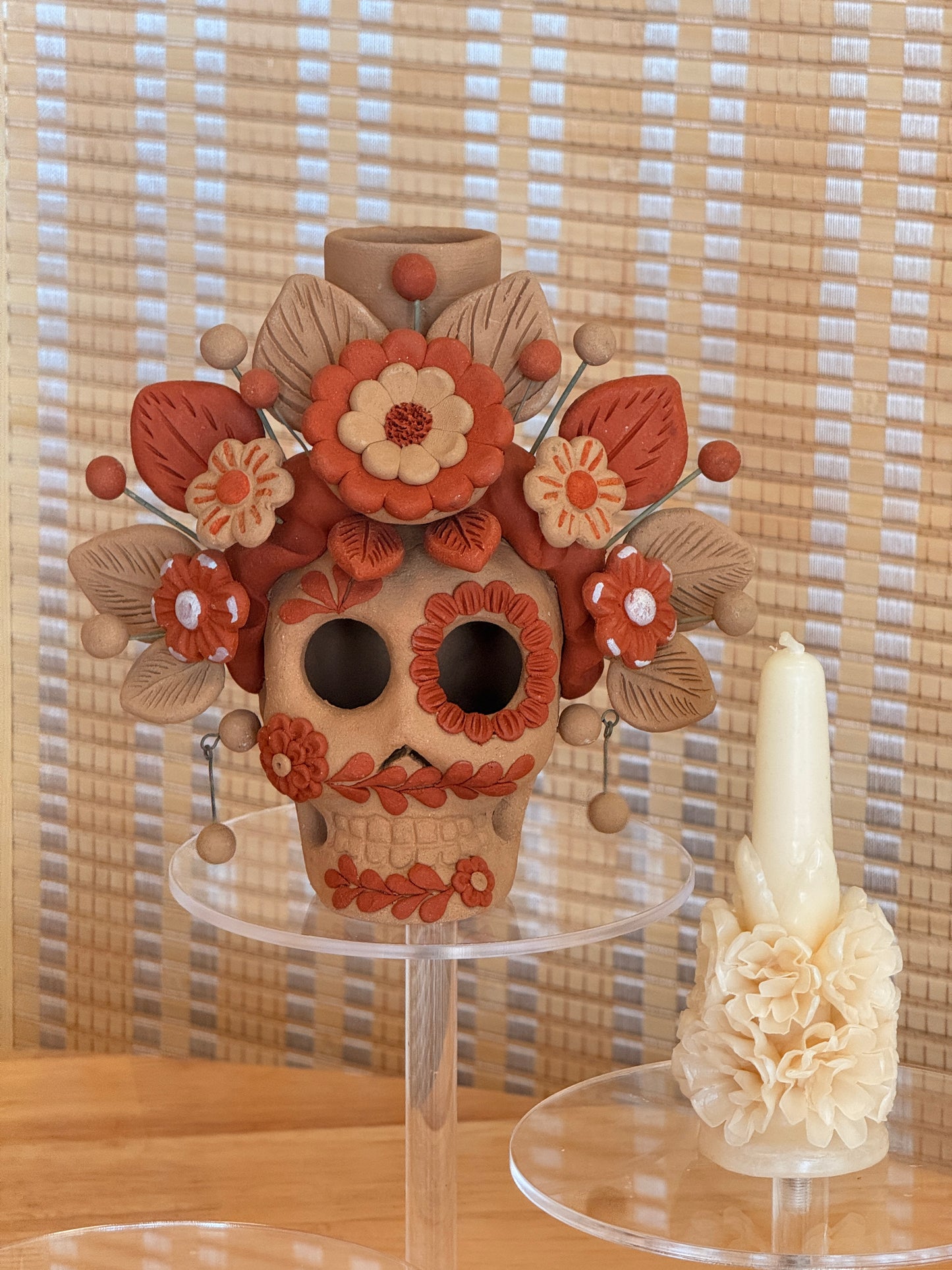Catrina Candleholder 6"
