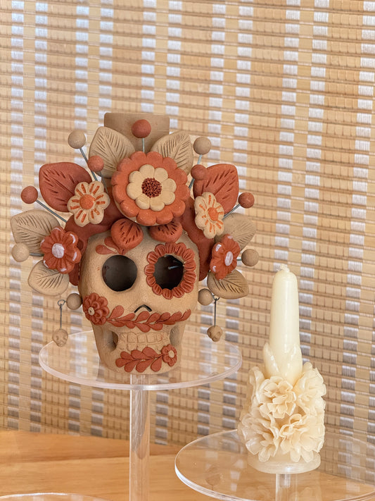 Catrina Candleholder 6"