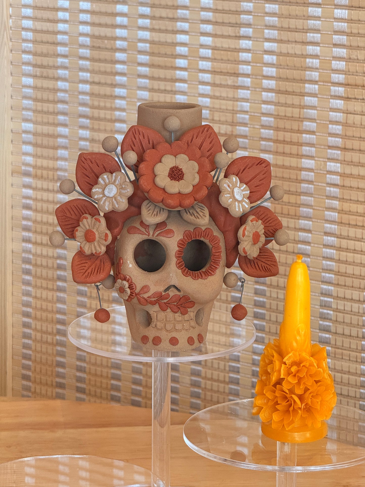 Catrina Candleholder 6"