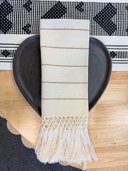 Natural con Beige Servilleta