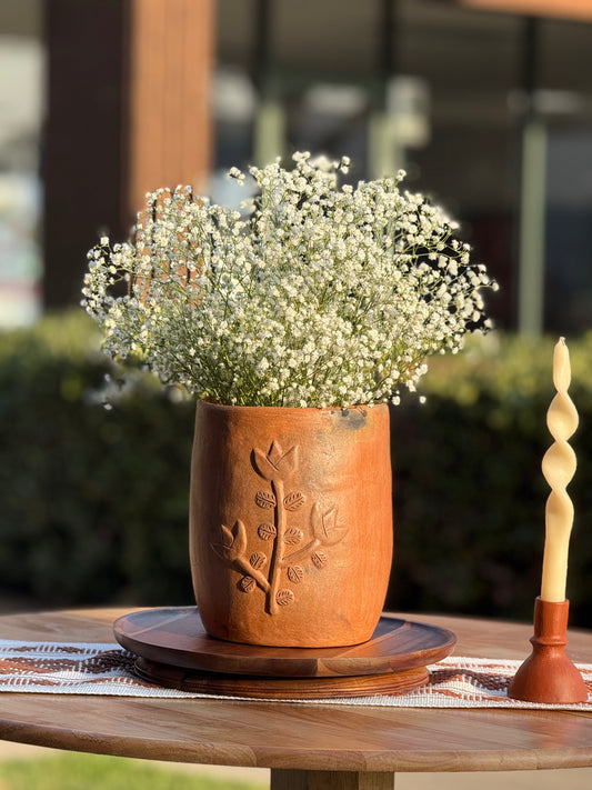 "Frida" Luna Collection Vase/Maceta
