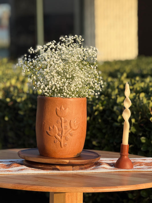"Leti" Luna Collection Vase/Maceta/Spoonholder