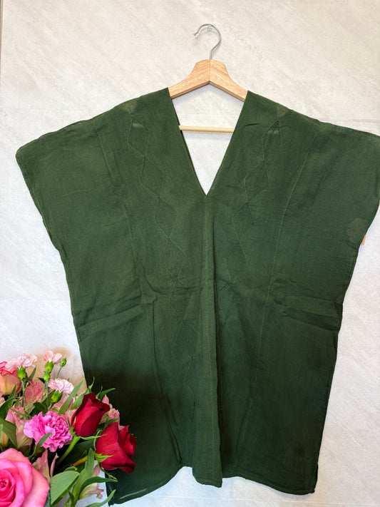 Hunter Green Blouse Oversize