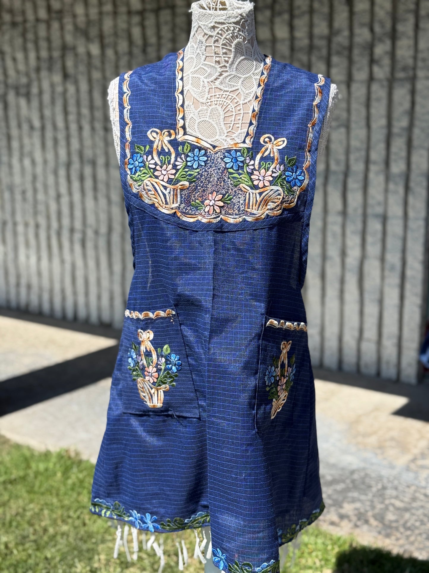 Blue Apron/ Mandil Azul L