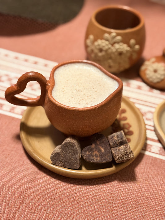 Heart chocolate/ Chocolate de corazon