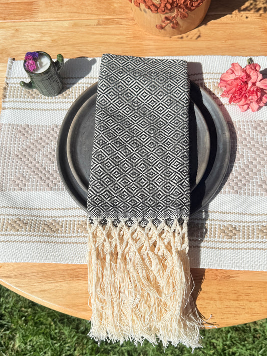 Black Napkin