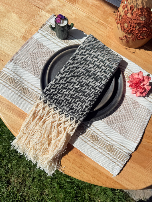 Black Napkin