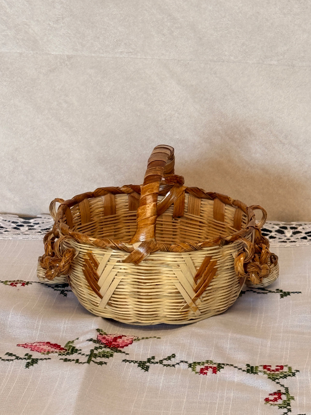 "Norma" Canasta de Carrizo (Small)