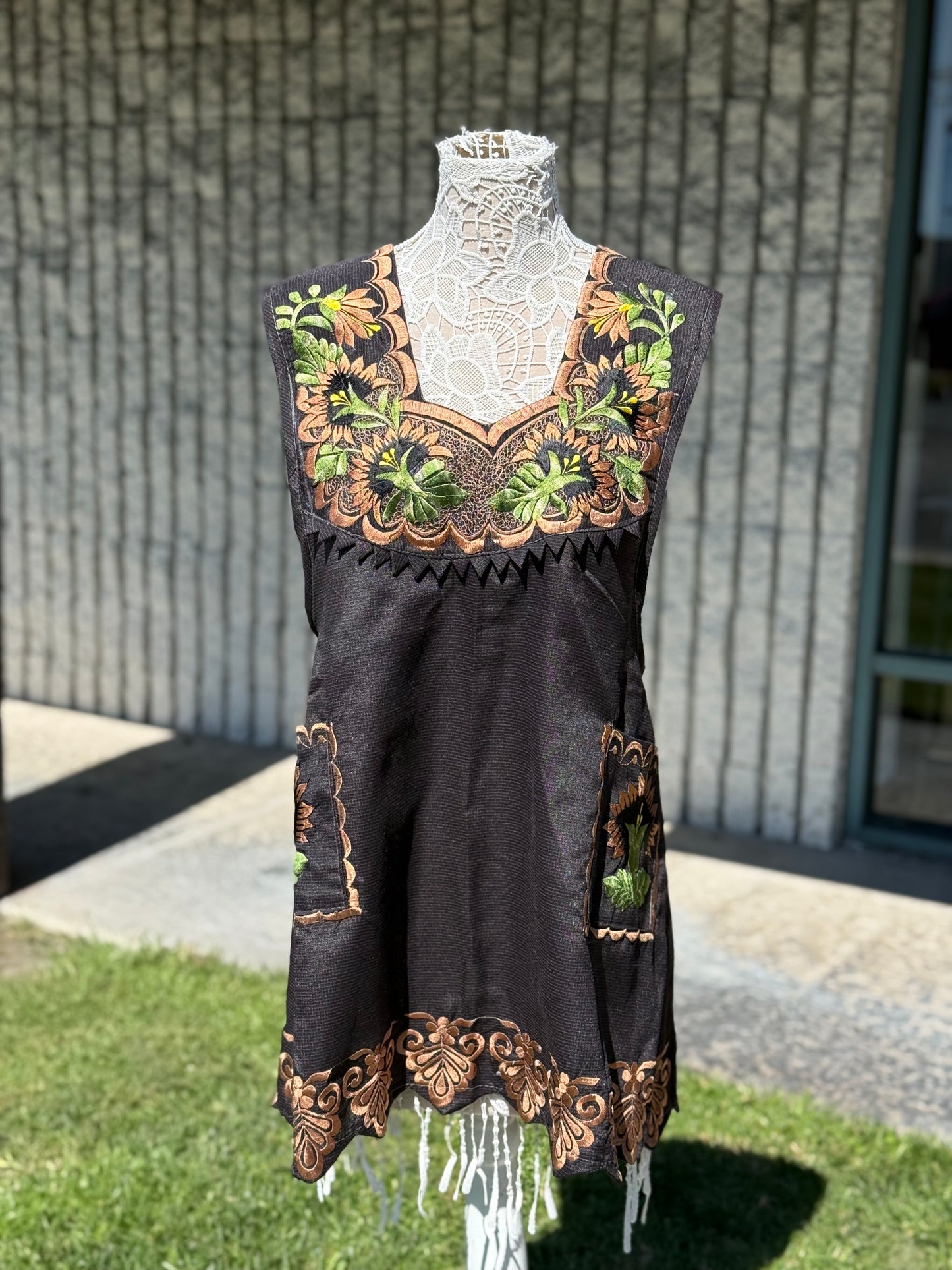 Fall Apron/ Mandil Otonio XL