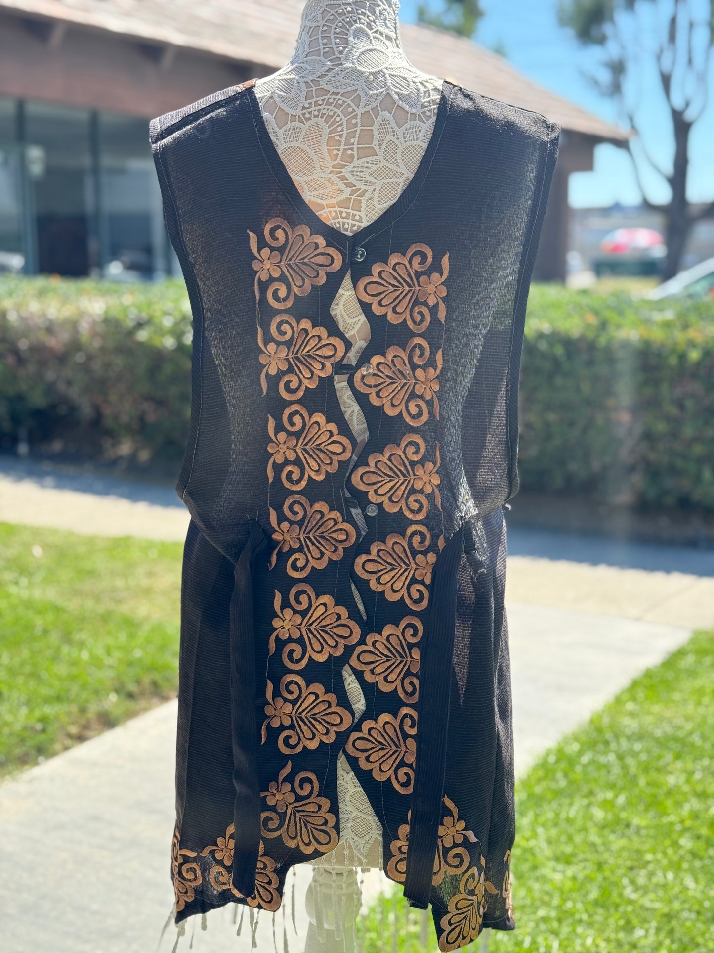 Fall Apron/ Mandil Otonio XL